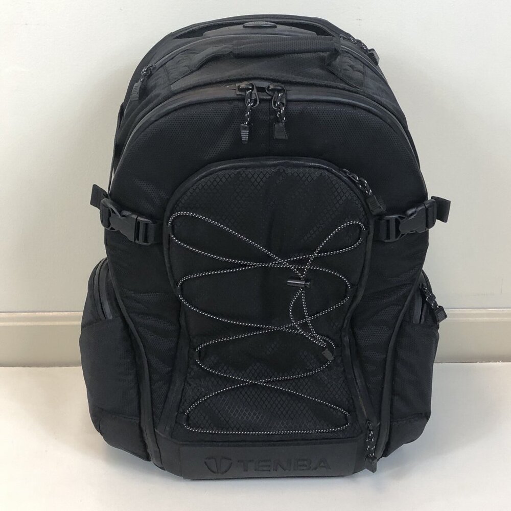 Tenba Shootout Black Rolling Camera Large Photography Travel Backpack Wheels